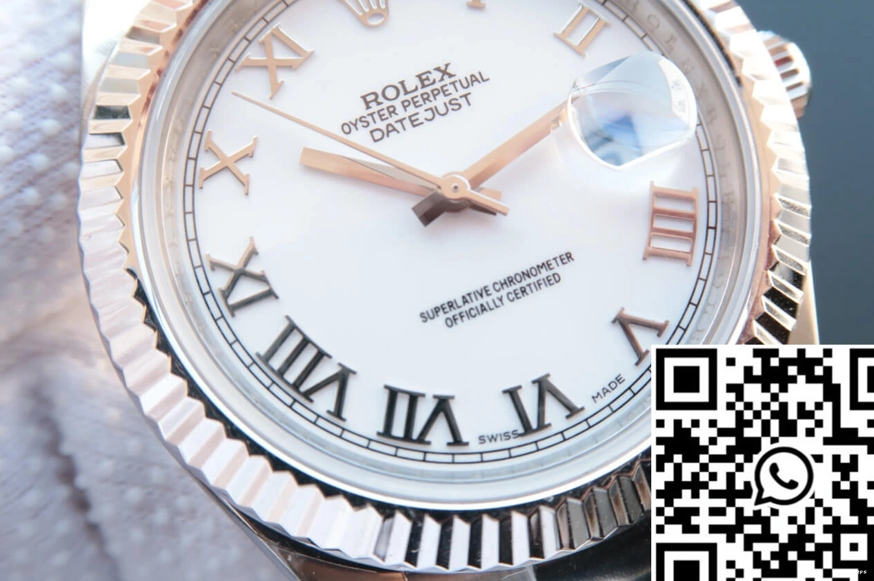 Factory EW White Rolex Dial Datejust M126334-0023 0331